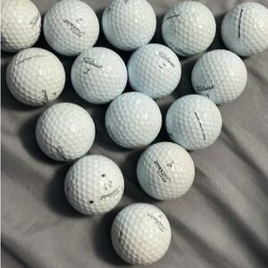 Dozen pack of slightly used ProV1 and ProVX golf balls
